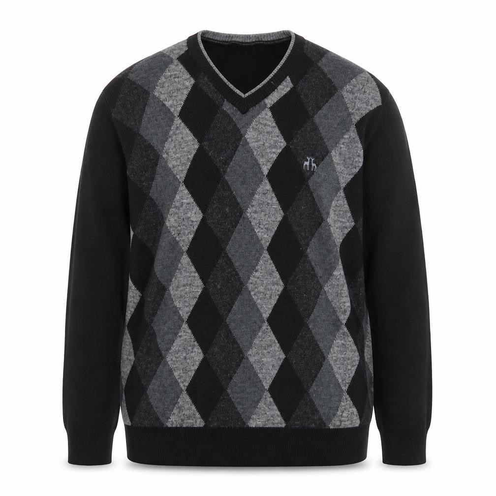 Mens UK Size L Karaca Grey Pullover Jumper