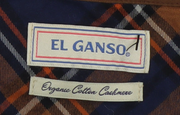Mens UK Size 2XL El Ganso Blue Pullover Jumper