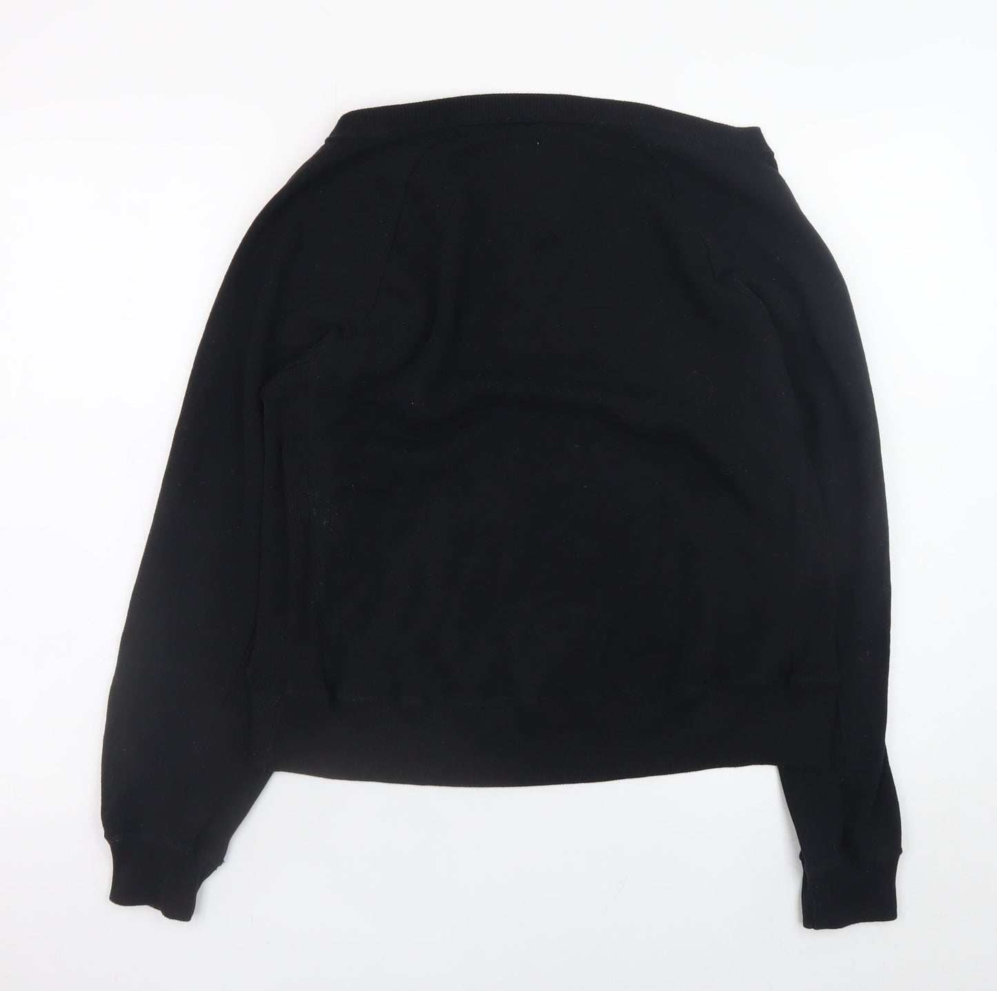 Womens UK Size S Hollister Black Pullover Sweatshirt