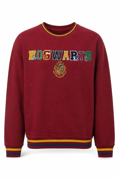 Mens UK Size S Harry Potter Red Pullover Sweatshirt