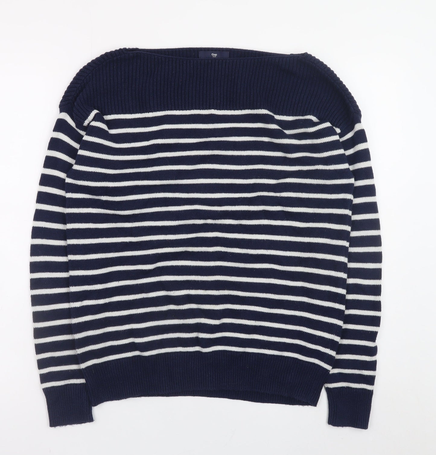 Womens UK Size S Gap Blue Pullover Jumper