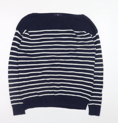 Womens UK Size S Gap Blue Pullover Jumper