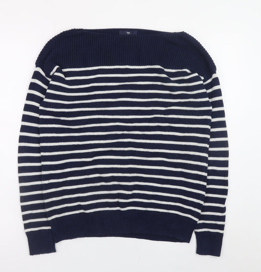 Womens UK Size S Gap Blue Pullover Jumper