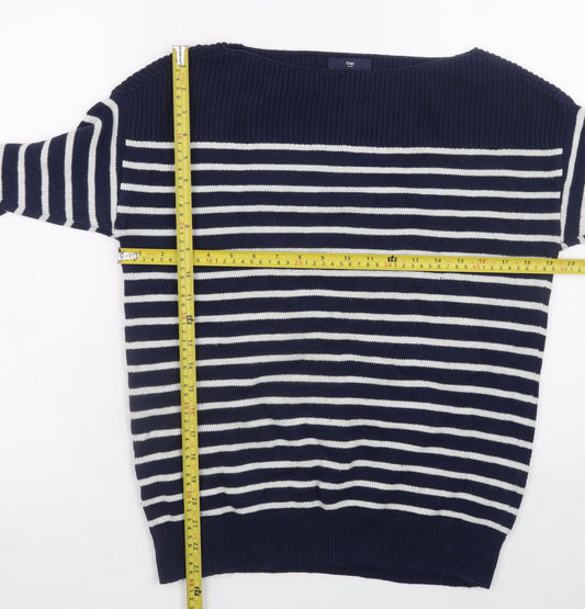 Womens UK Size S Gap Blue Pullover Jumper