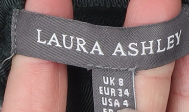 Womens UK Size 8 Laura Ashley Green Pullover Jumper