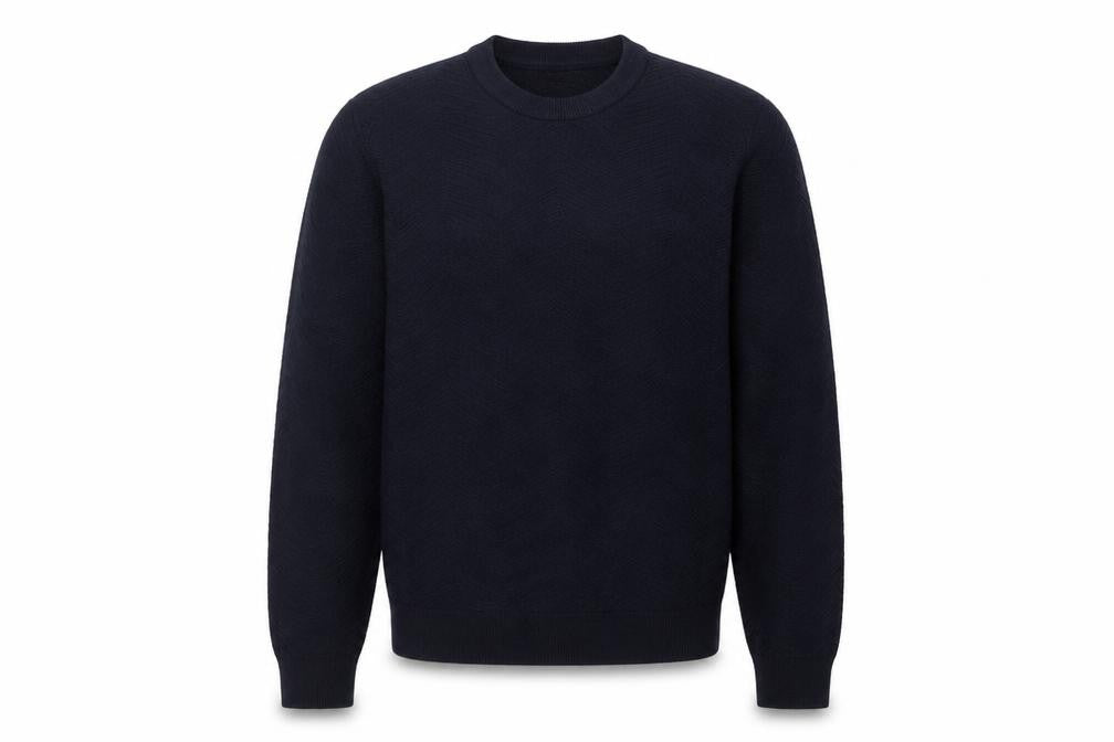 Mens UK Size L Marks and Spencer Blue Pullover Jumper