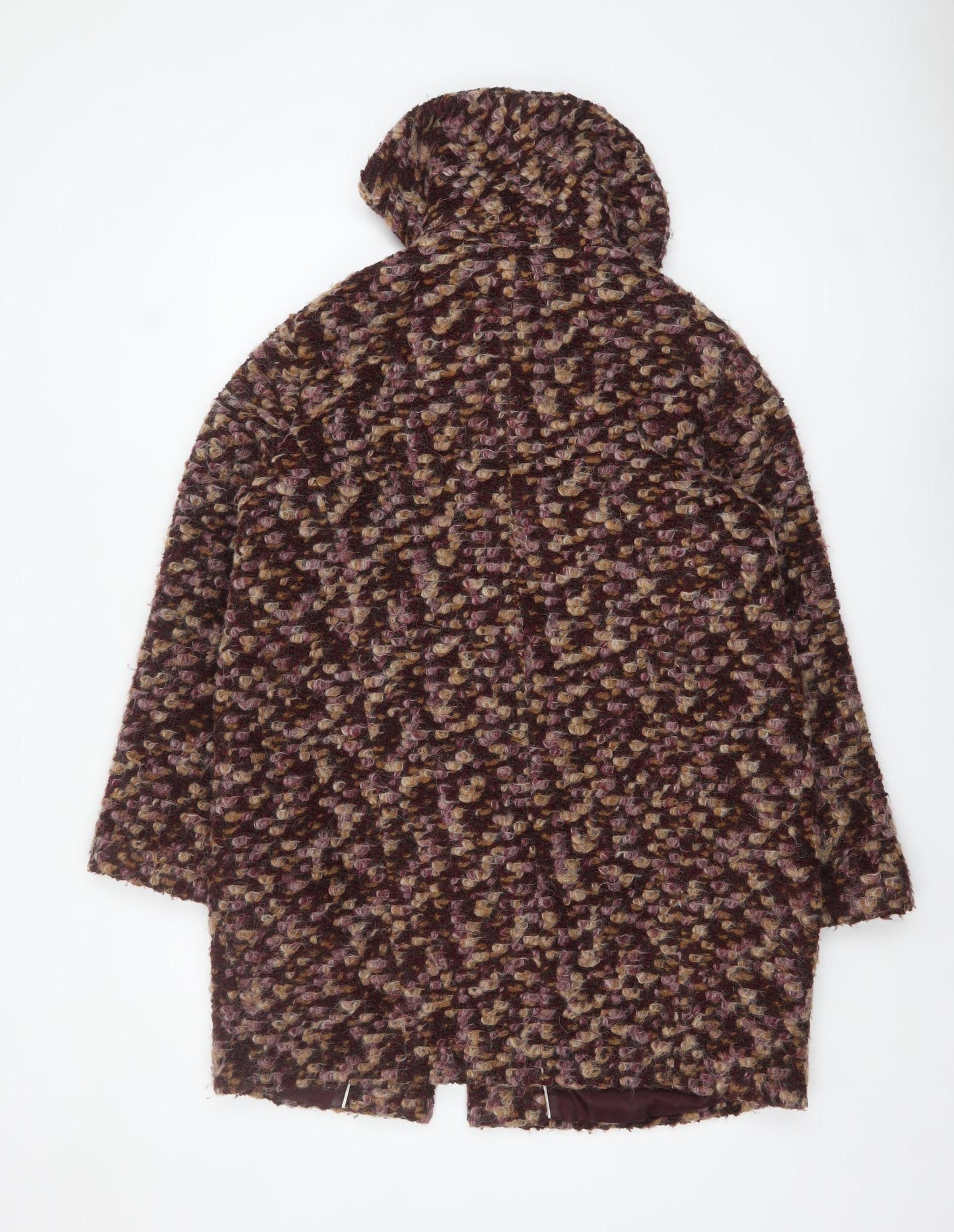 Womens UK Size 14 Marks and Spencer Brown Overcoat