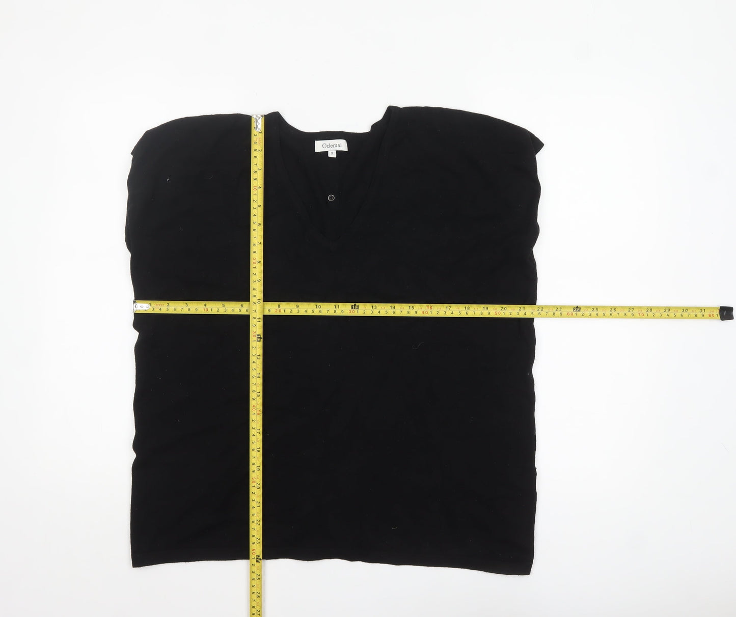 Womens UK Size XS Odemai Black Cardigan Jumper