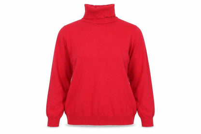 Womens UK Size 16 Papaya Red Pullover Jumper