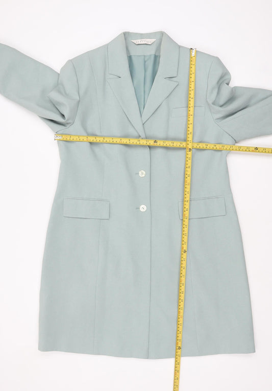 Womens UK Size 18 Modern Classics Green Overcoat