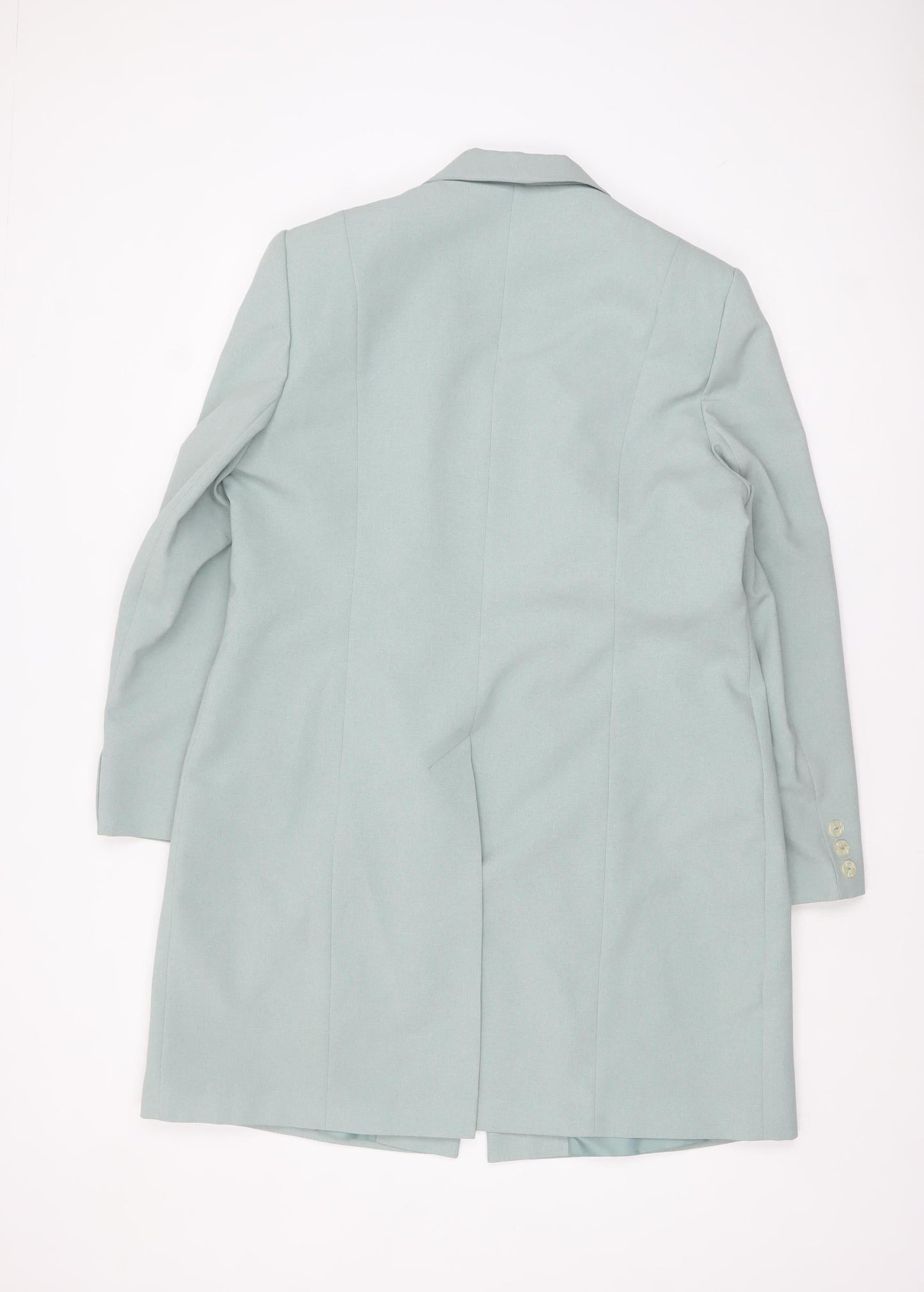 Womens UK Size 18 Modern Classics Green Overcoat