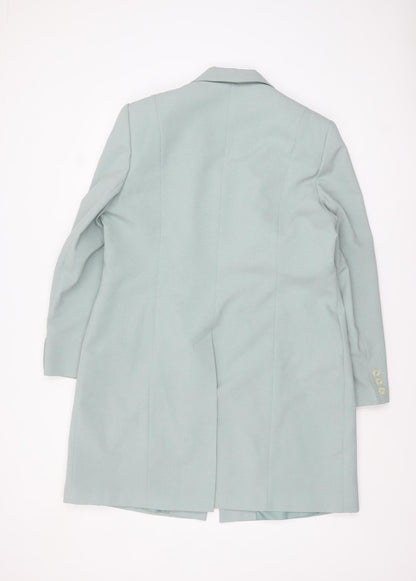 Womens UK Size 18 Modern Classics Green Overcoat