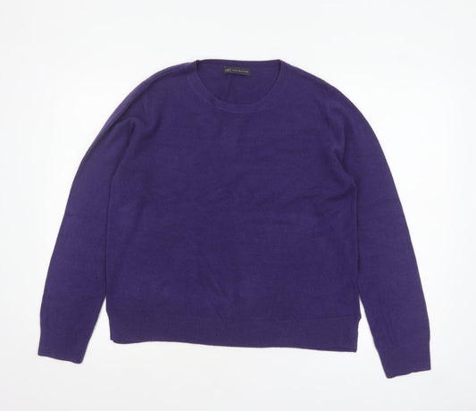 Womens UK Size 16 Marks and Spencer Purple Pullover Jumper