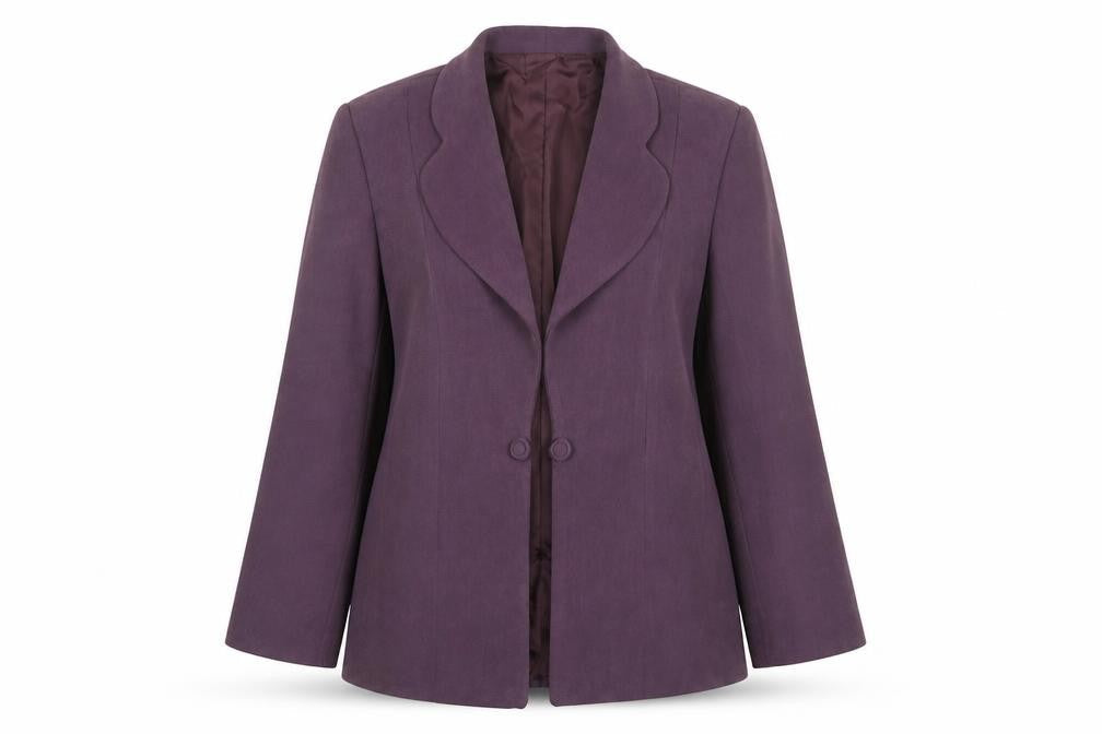 Womens UK Size 16 Personal Choice Regular Purple Blazer