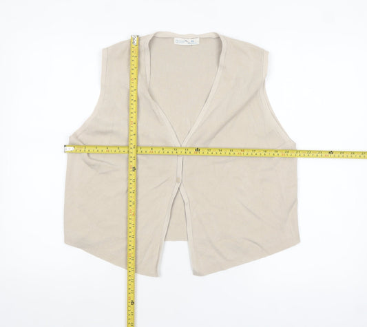 Womens UK Size XL Primark Beige Vest Jumper