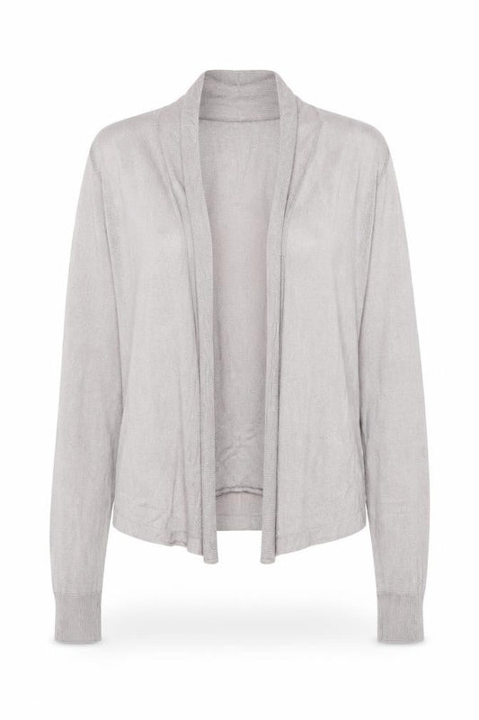 Womens UK Size M Sandwich Grey Cardigan Jumper