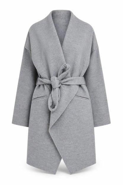 Womens UK Size 18 Primark Grey Overcoat