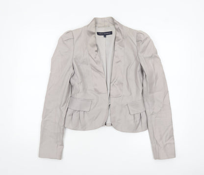 Womens UK Size 8 French Connection Regular Beige Blazer