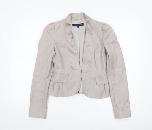 Womens UK Size 8 French Connection Regular Beige Blazer