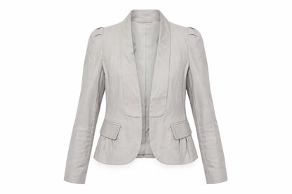Womens UK Size 8 French Connection Regular Beige Blazer