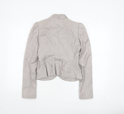 Womens UK Size 8 French Connection Regular Beige Blazer