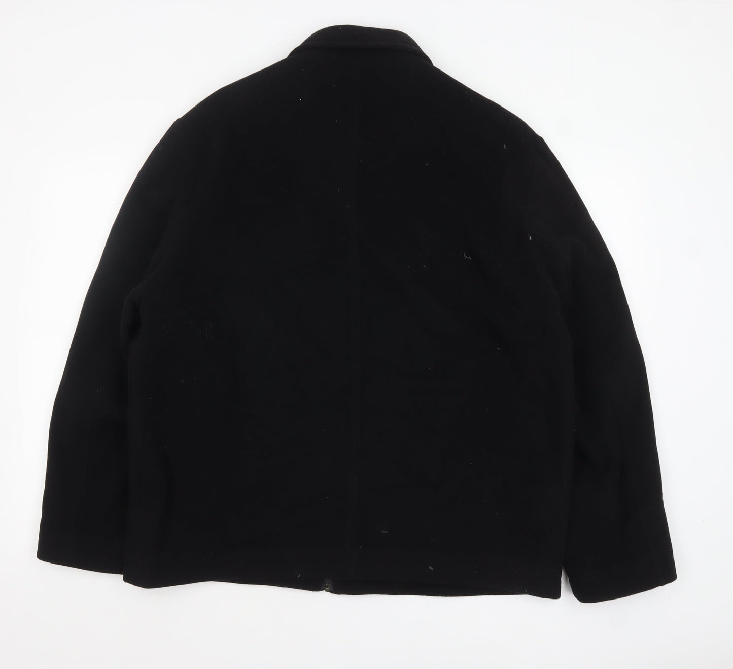 Mens UK Size L Bakerstreet Black Basic Jacket