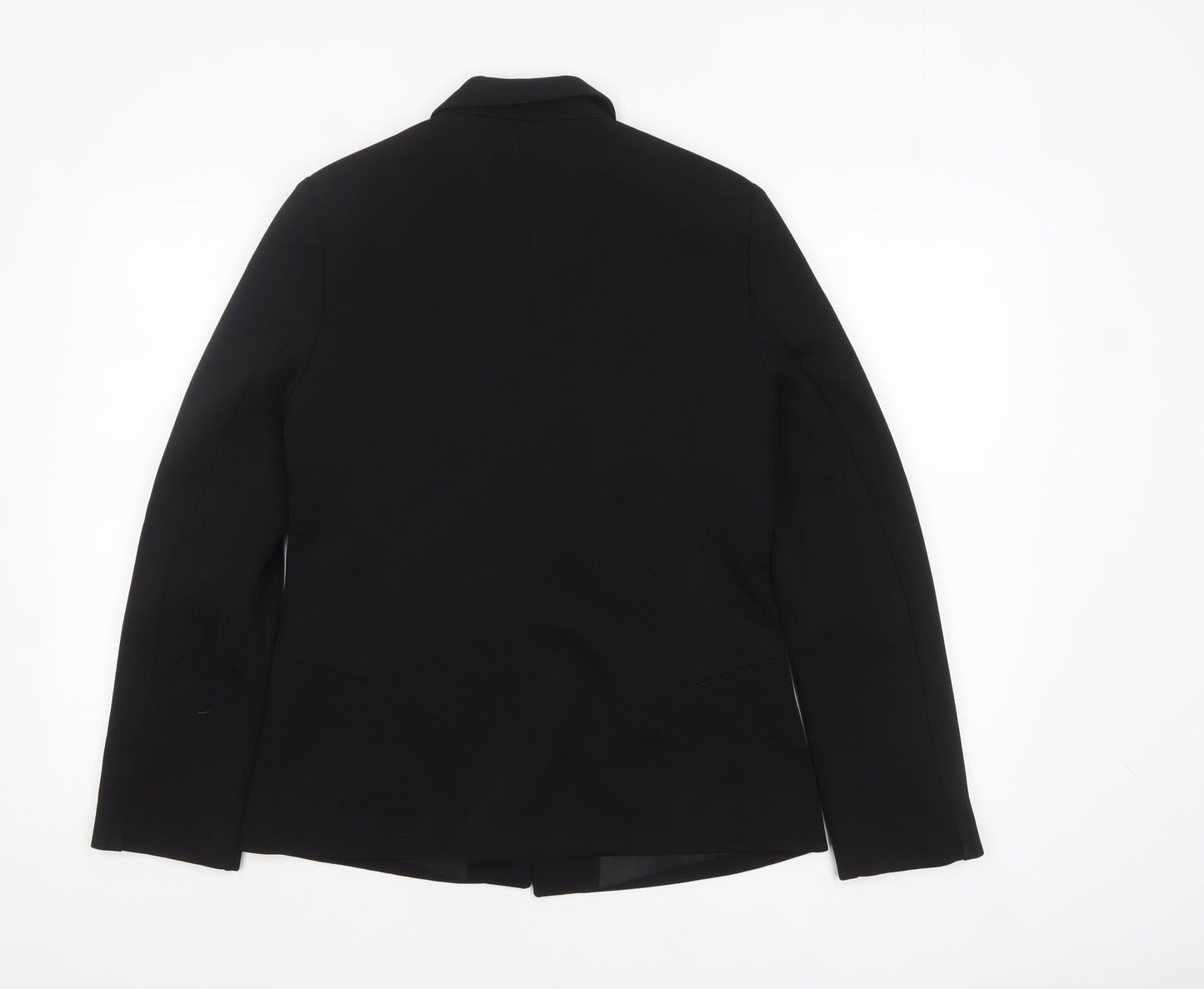 Womens UK Size 12 Oasis Regular Black Blazer