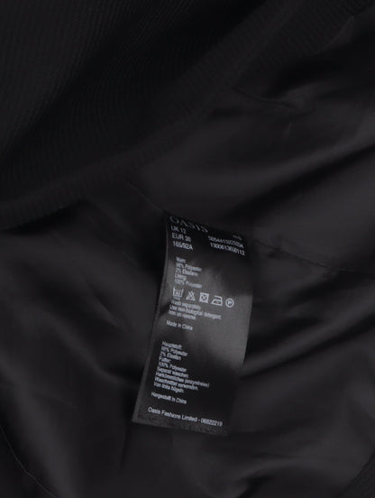 Womens UK Size 12 Oasis Regular Black Blazer