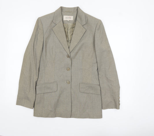 Womens UK Size 8 NEXT Regular Grey Blazer