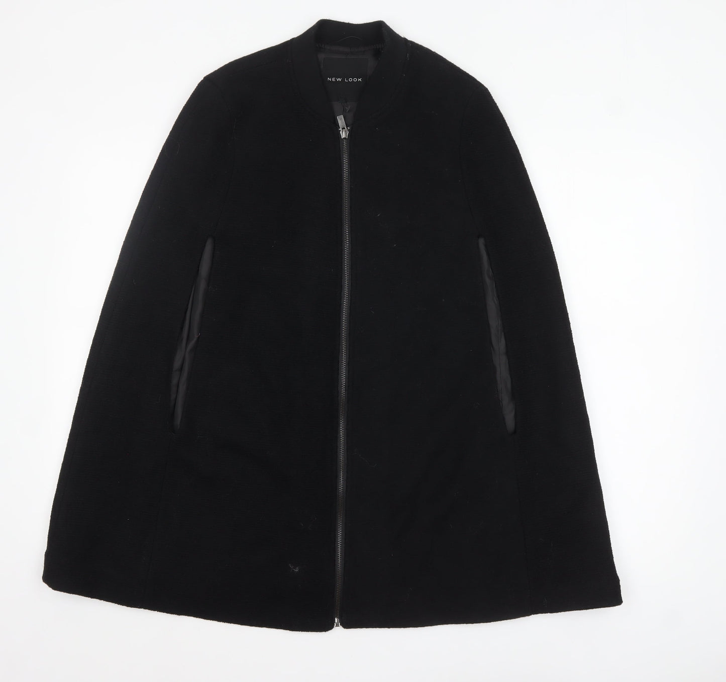 Womens UK Size 8 New Look Black Cape