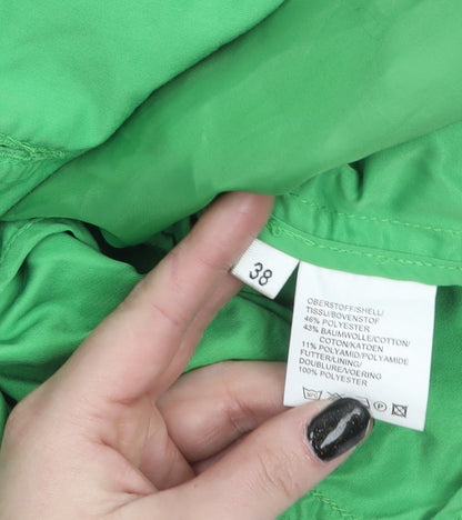Womens UK Size 12 Donnell Green Trench Coat