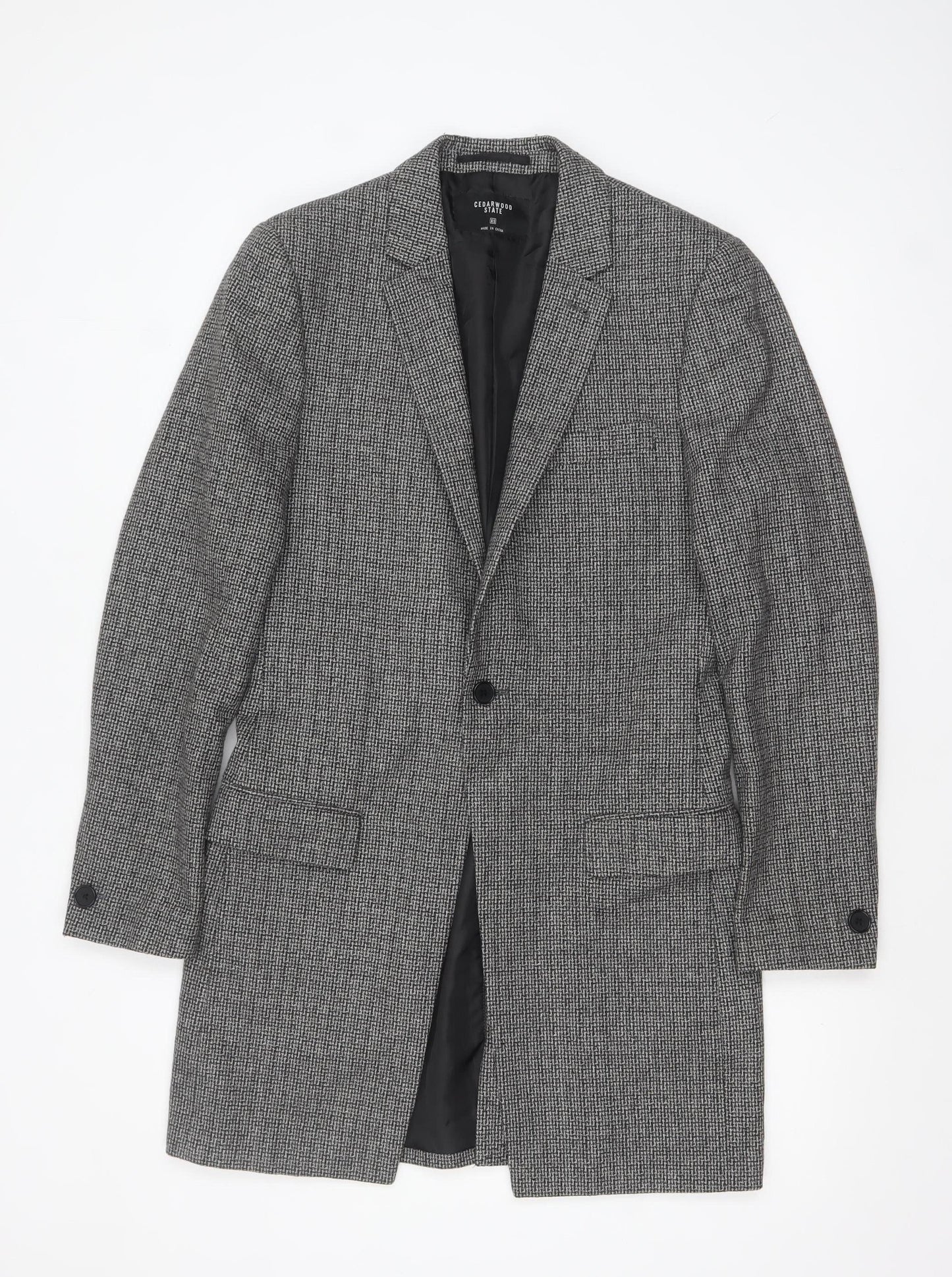 Mens UK Size XS Cedarwood State Grey Classic