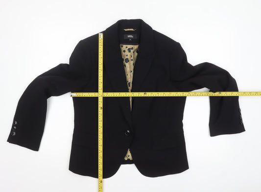 Womens UK Size 14 Marks and Spencer Regular Black Blazer