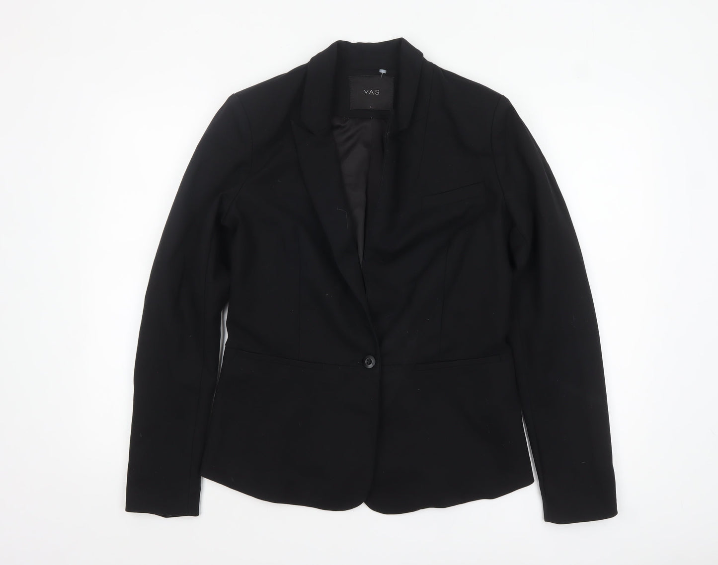Womens UK Size L Y.A.S Regular Black Blazer