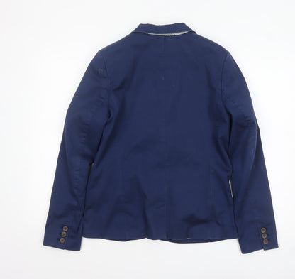 Womens UK Size 14 H&M Regular Blue Blazer