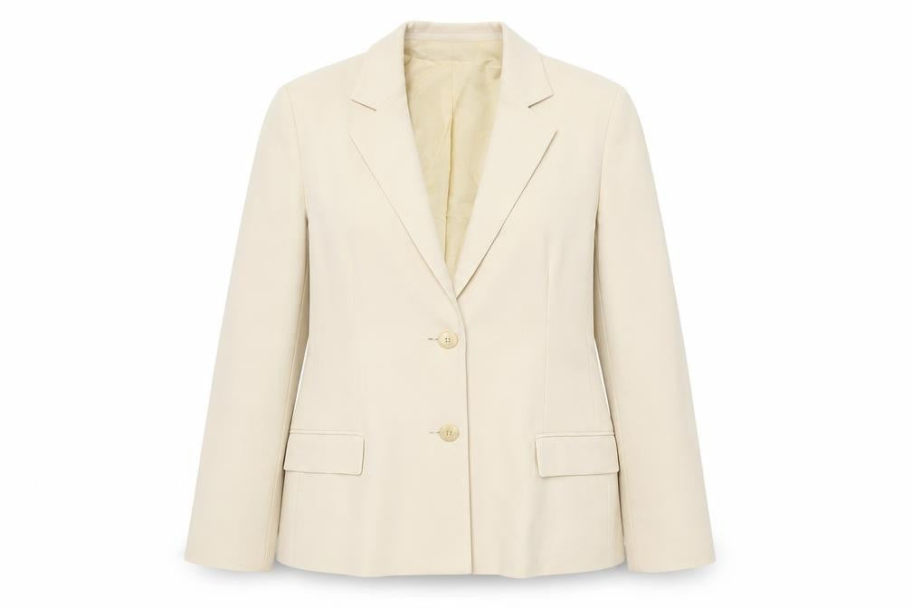 Womens UK Size 14 HUGO BOSS Regular Beige Blazer