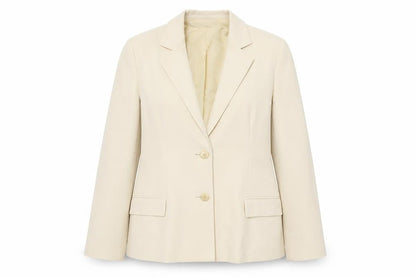Womens UK Size 14 HUGO BOSS Regular Beige Blazer