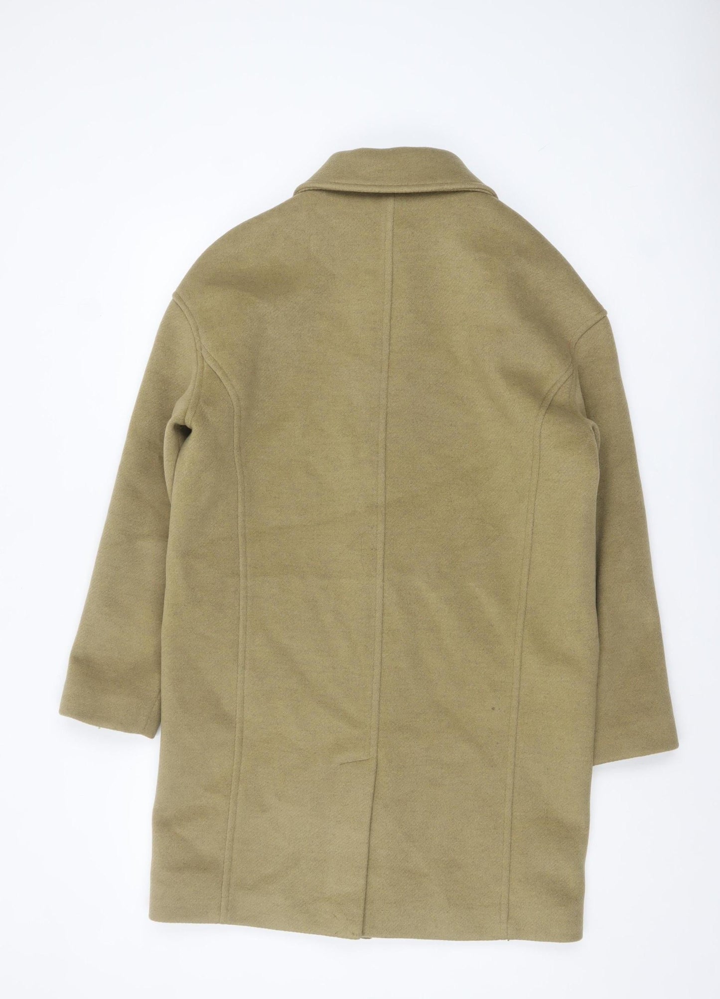 Womens UK Size 8 Marks and Spencer Beige Overcoat