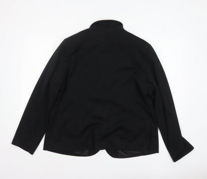 Womens UK Size 18 David Emanuel Regular Black Blazer