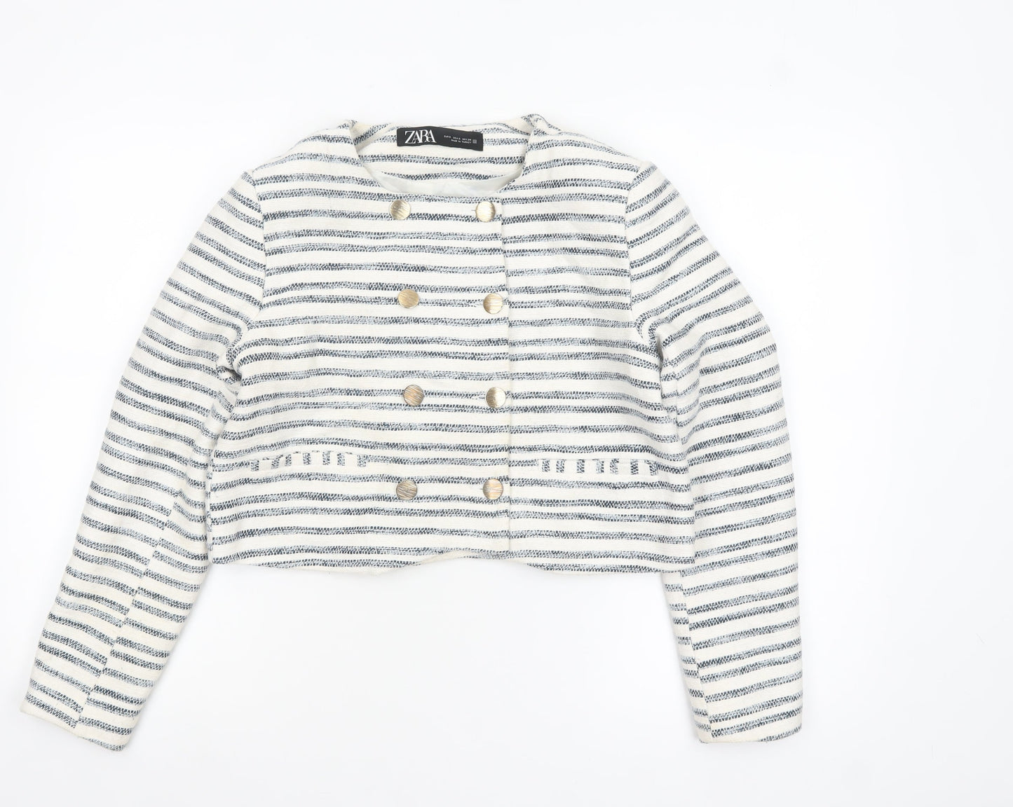 Womens UK Size 8 Zara White Blazer