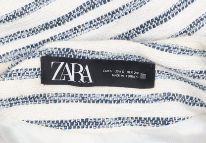 Womens UK Size 8 Zara White Blazer
