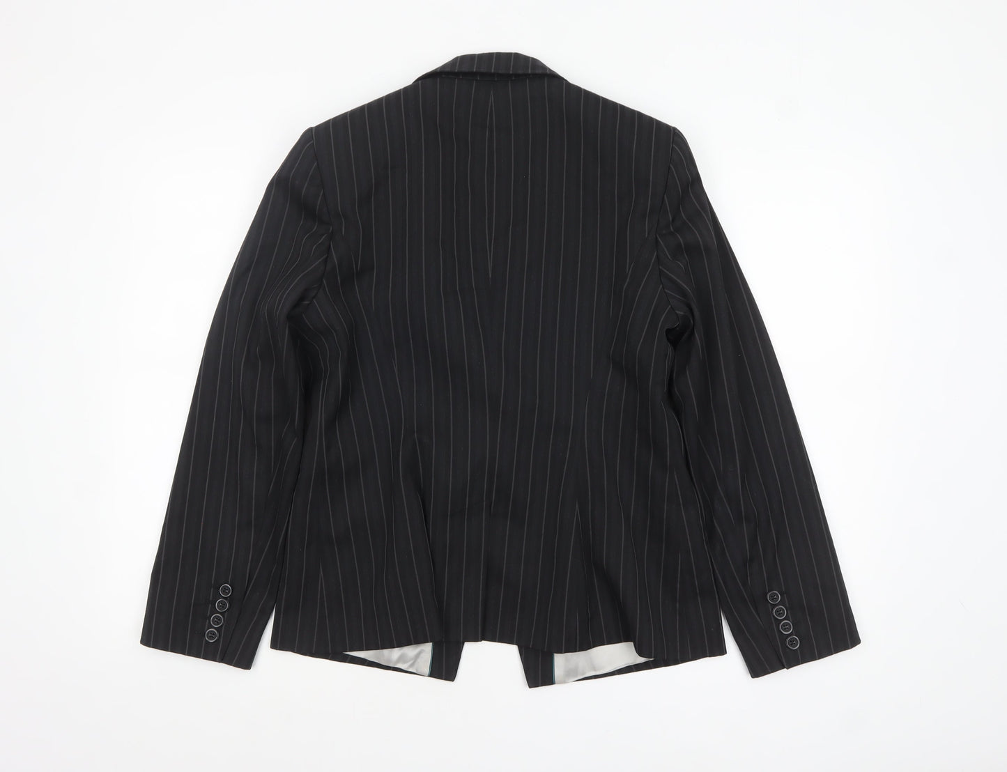 Womens UK Size 14 NEXT Petites Black Blazer