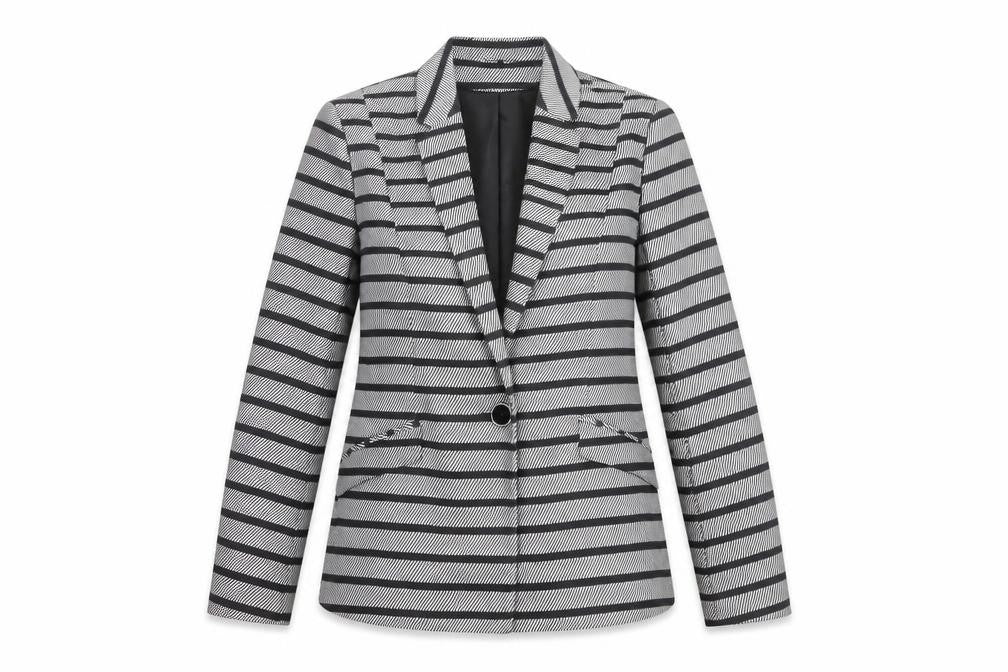 Womens UK Size 8 Oasis Regular Black Blazer