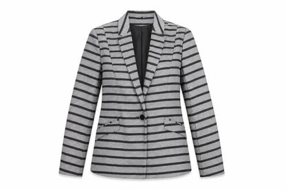 Womens UK Size 8 Oasis Regular Black Blazer