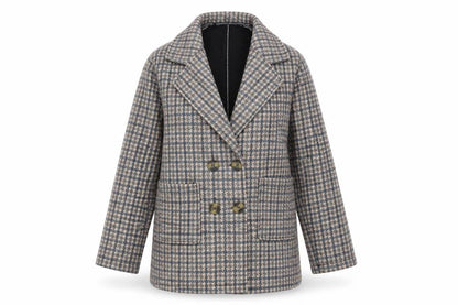 Womens UK Size L HAOSHIFEN Multicoloured Pea Coat