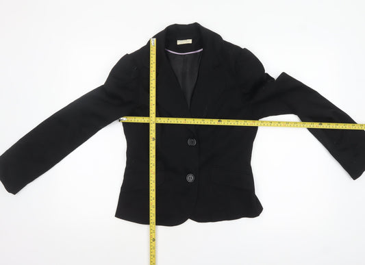 Womens UK Size 12 Miss Selfridge Regular Black Blazer