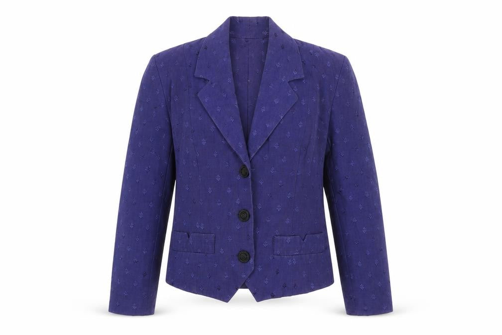 Womens UK Size 12 Monsoon Regular Purple Blazer