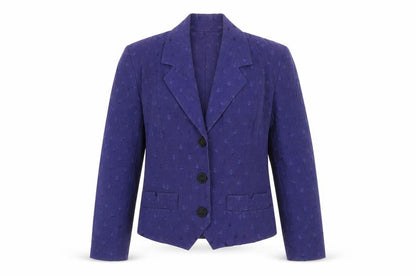 Womens UK Size 12 Monsoon Regular Purple Blazer