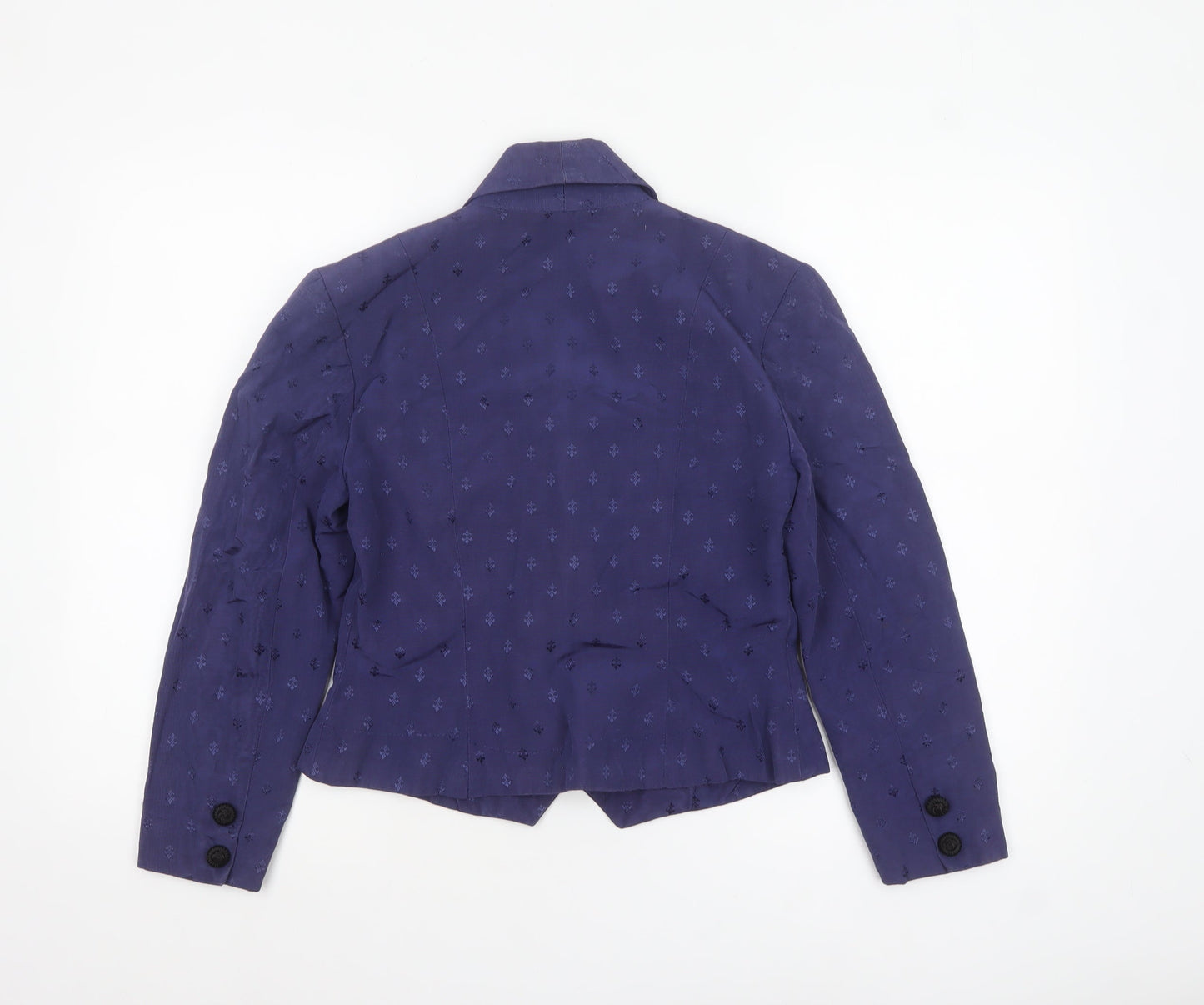 Womens UK Size 12 Monsoon Regular Purple Blazer