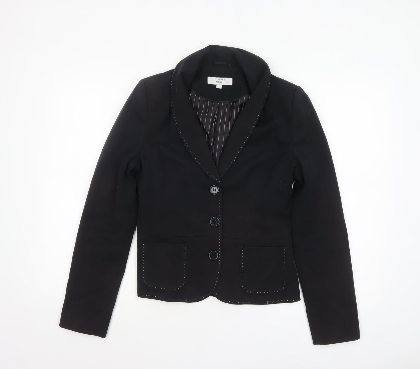Womens UK Size 8 NEXT Regular Black Blazer